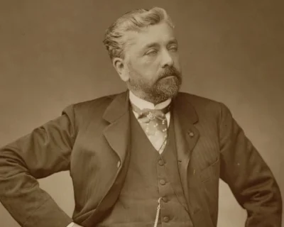Painting of Gustave Eiffel