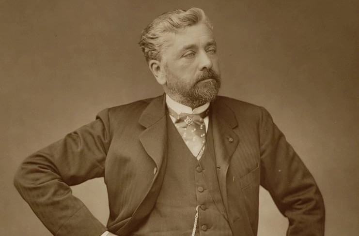 Painting of Gustave Eiffel