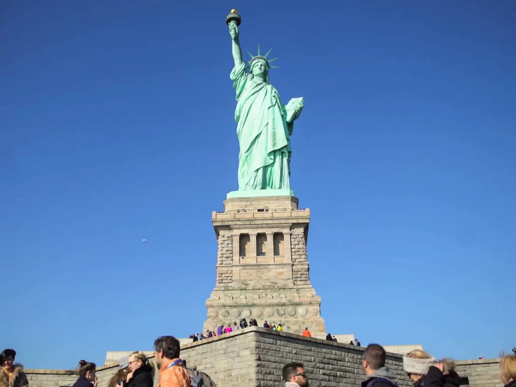 Statue of Liberty monument in NYC