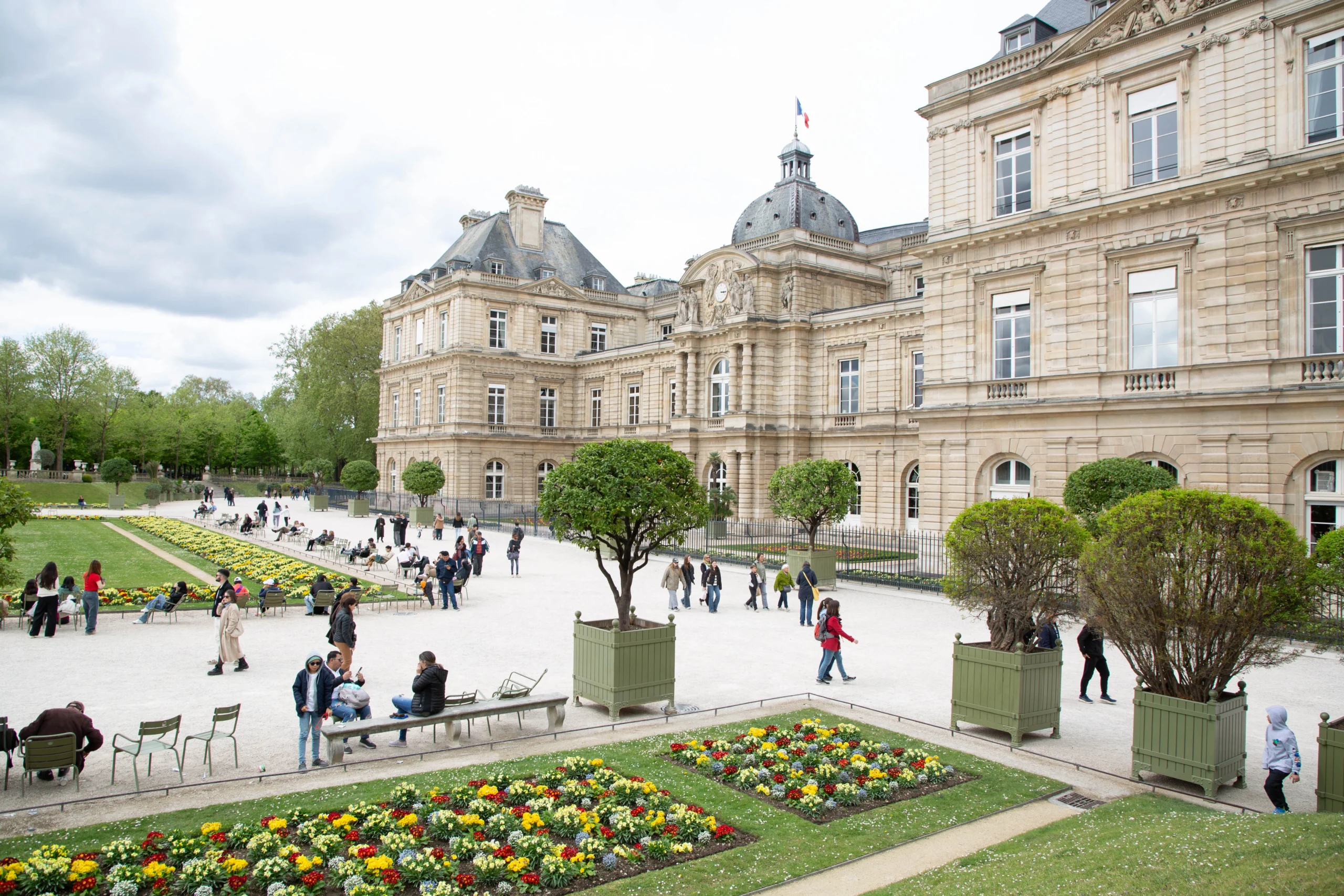 Jardin des Tuileries during Heart of Paris private tour