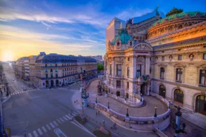 View of Palais Garnier during Heart of Paris guided tour