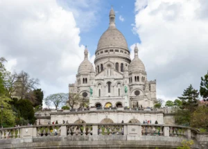 View of Sacre Couer Basilica during Paris private guided tour