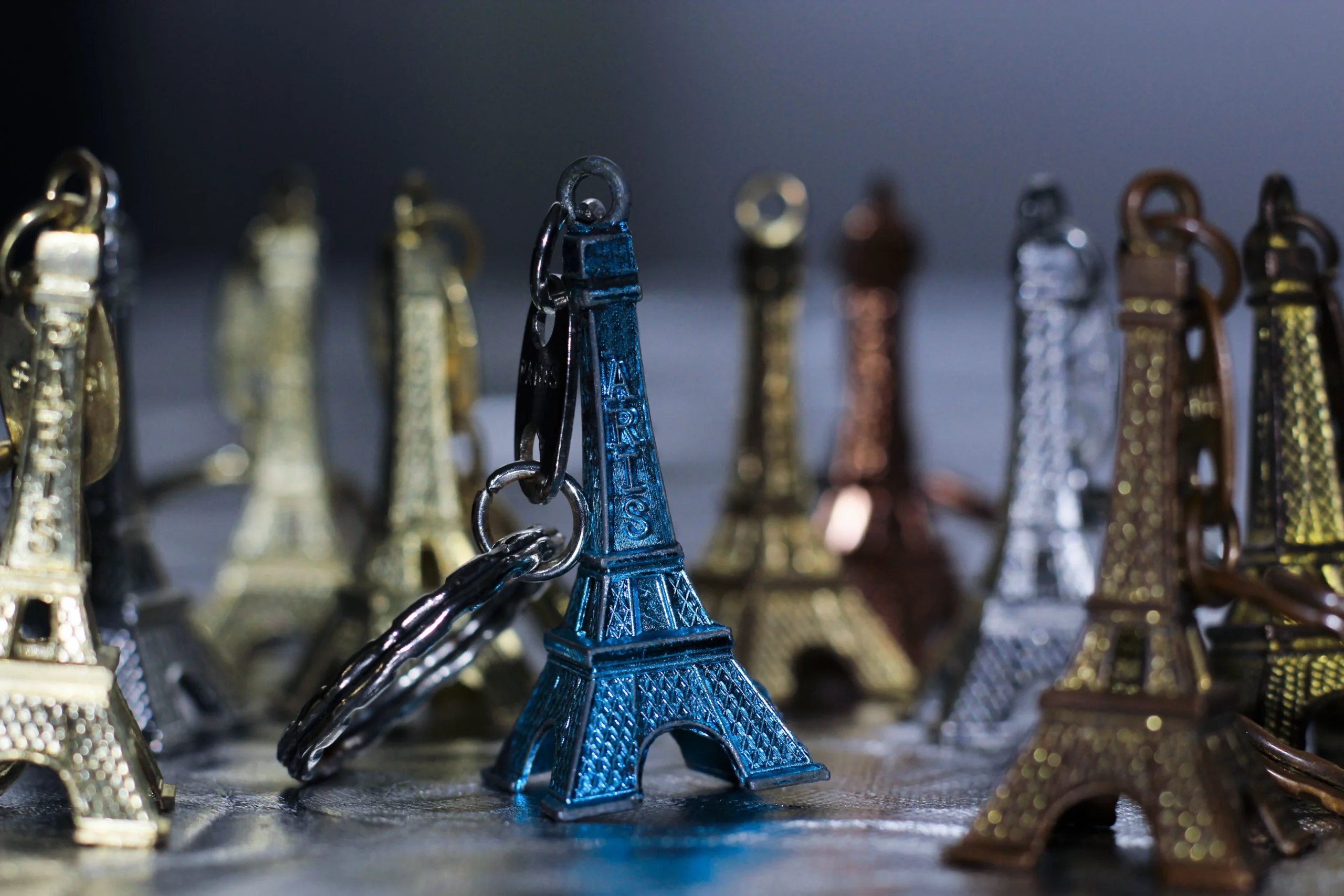 Eiffel Tower keychain